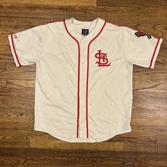 Stan Musial St. Louis Cardinals Jersey XL Cooperstown Collection Majestic MLB