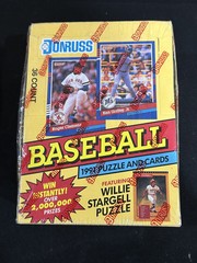 1991 Donruss Series 1 Baseball Factory Sealed Box 36 Packs – Donruss Elite