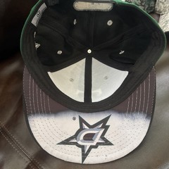 Lot of 4 Dallas Stars NHL Hockey Baseball Hats Camo Military & Green Hook & Loop