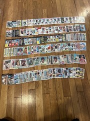 Lot of 200 Vintage Baseball Cards 1960’s Through 1980’s Loaded With Stars & HOF