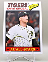 2026 Topps Heritage – AL All-Stars Tarik Skubal #281 Tigers