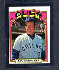 1972 Topps #576 Leo Durcocher (Cubs) Vg-Ex (Flat Rate Ship)