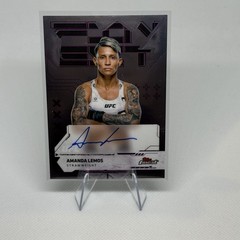 2025 Topps UFC Finest Amanda Lemos Finest Auto #FA-AL