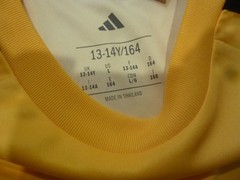 NWT Adidas 2026 Jamaica x Bob Marley Yellow Home Jersey Youth Size Large 13-14Y
