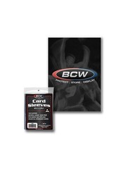 BCW Card Sleeves, 2 5/8 x 3 5/8″ 2 x 3 inches, Clear