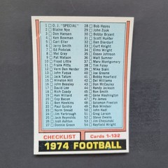 1974 TOPPS FOOTBALL CARDS You Pick NM to Mint #450 to #528 Complete your Set
