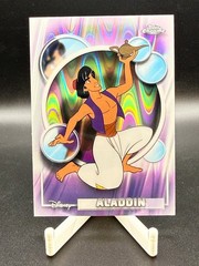 2026 Topps Chrome Disney Aladdin #81 RayWave Refractor Aladdin Movie Near Mint
