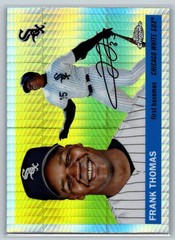 FRANK THOMAS 2025 Topps Chrome Platinum Prism Refractor #449 Chicago White Sox