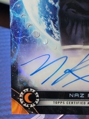 2023-24 Topps Cosmic Chrome – Equinox Auto Naz Reid ERA-NR Orange Refractor /25