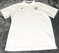 Nike Butler Bulldogs White Blue Dri-Fit Polo Shirt Size Men’s 2XL
