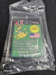 (10) – Pro-Mold PC5II 1-Screw Screwdowns Reg. Sports/Gaming Trading Card Holders