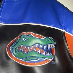 Officially Licensed Collegiate Products: Florida Gators Black Jacket, Large