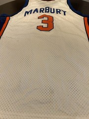 New York Knicks Jersey Stephon Marbury #3 VTG Reebok Authentic Sz 52/54/56 NWT