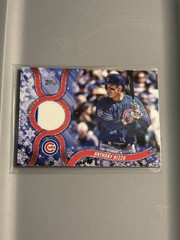 2018 Topps Holiday – Walmart Mega Box Relics Anthony Rizzo #R-AR (MEM) Mint