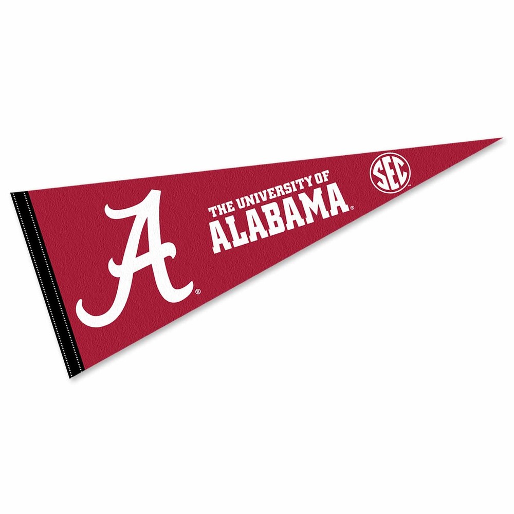 Alabama Crimson Tide 12 in X 30 in SEC College Pennant