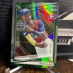 2022 Panini Elite Extra Edition – Jesus Made #187 Status Green /499 (RC)