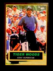 Tiger Woods 2001 Rookie Card Buick Open PGA Golf PROMO RC Only 10,000 Made!