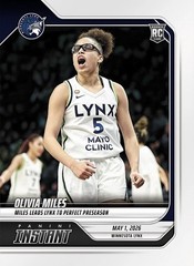 2026 Panini Instant WNBA Olivia Miles ROOKIE CARD SP Minnesota Lynx #24 RC 🔥