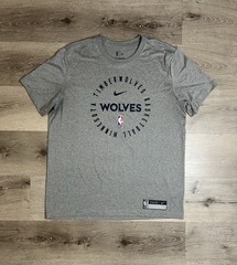 Nike Minnesota Timberwolves Practice Shirt Authentic Sz Large Dri Fit NBA