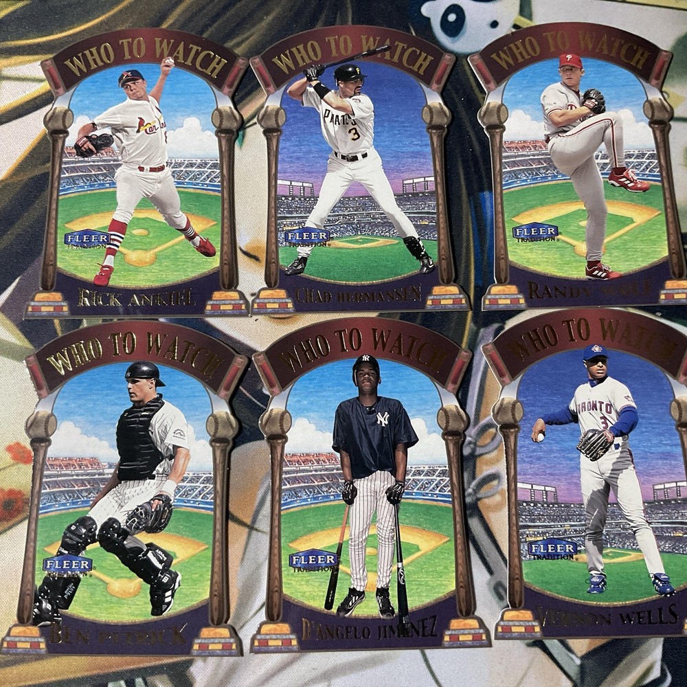 2000 Fleer Tradition Lot Of 6 Cards – Who To Watch Inserts.