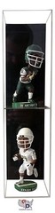Acrylic Double Bobblehead Display Case Wall Mount UV Protectant MLB NFL NBA C