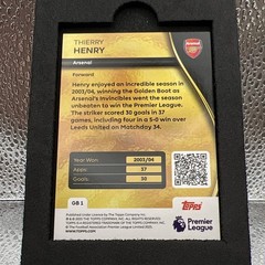 Thierry Henry Arsenal Topps Golden Boot 🥾 Limited Edition 2025-26 GB 1