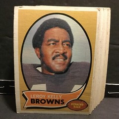 1970 Topps Football 52 Star Cards-19 Diff. (1-5 Each) Most VG-EX SEE BELOW S226B