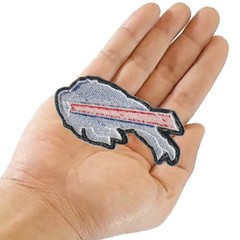 Wholesale Buffalo Bills Nation Logo Size 3.2 in x 1.8 in Sew Iron on Patches