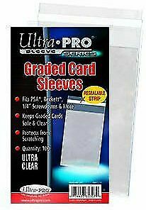 Ultra Pro – Graded Card Sleeves Resealable, Crystal Clear Premium Graded Trad…
