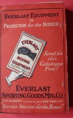 1924 Everlast Boxing Record 100 Year Old 400 pages