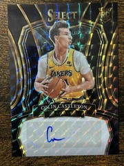 2023-24 Panini Select Colin Castleton 1/1 Black Finite Prizm Auto RC #RS-CST