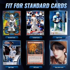 5000ct Clear Card Sleeves for Trading Cards, Baseball Sports Soft Sleeves, Ul…