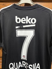 QUARESMA #7 Besiktas 2017-18 Away football shirt soccer jersey Men L