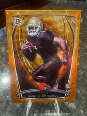 2014 Bowman Rookies Isaiah Crowell (Orange Ice) #12 16/50