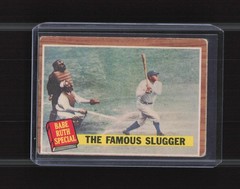 1962 Topps 138a The Famous Slugger Babe Ruth