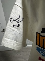 Multiple Autographed 90s FOTL Single stitched NASCAR T-Shirt Ward Burton, Morgan