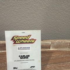 2025 F1 Topps Chrome F1 Logofractor – Carlos Sainz Speed Wheels 85-WR Williams