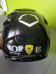 Oregon Ducks Baseball Softball Helmet Player Issue Black Pink #7 Evoshield 2XS