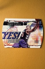 2000-01 Fleer Genuine – Yes Men Vince Carter #1 YM