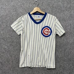 Vintage Russell Athletic Chicago Cubs Sammy Sosa #21 Pinstripe Shirt Youth XL
