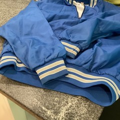Vintage Minnesota Timberwolves Jacket Mens L Blue NBA Basketball see desc.
