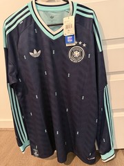NWT Germany National Team Adidas 2026 Authentic Replica Long Sleeve Jersey Sz XL
