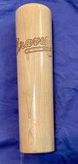 DUGOUT MUGS MLB Atlanta Braves 10″ Wood Baseball Bat Drink Mug NEW