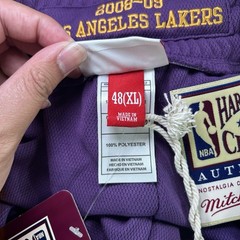 Mitchell & Ness Authentic NBA Los Angeles Lakers (2008-09) Shorts 48 XL Purple