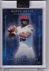2026 Wildcard Matte Metal Lanorris Sellers 1/1 Encased
