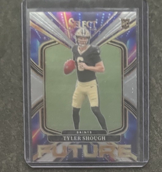 Panini 2025 Select Tyler Shough #17 Rookie Insert Select Future Saints Football