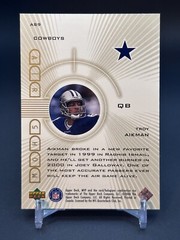 2000 Upper Deck MVP – Air Show Troy Aikman #AS9 Dallas Cowboys HOF
