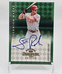Donruss 1998 Signature Series Scott Rolen Millennium Marks Auto #0438/1000