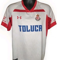 Official Wawa Men’s Gray Toluca Soccer Jersey 16 Casual Liga MX Size Medium?