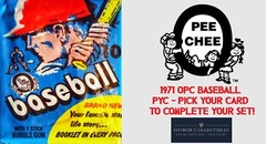 1971 OPC O-Pee-Chee – PYC Pick Complete Set World Series RC Checklist AL Leader